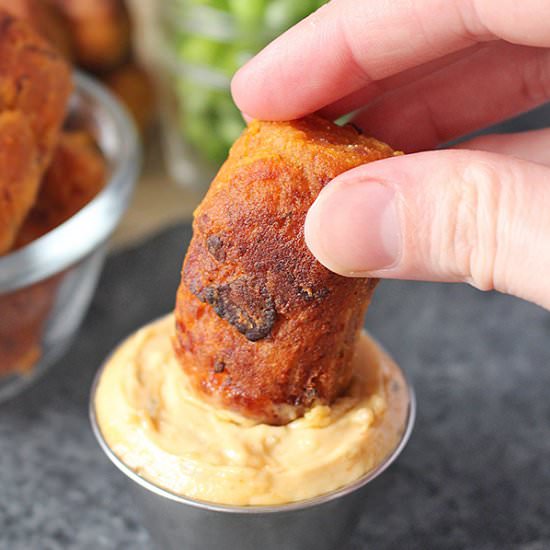Paleo Sweet Potato Bacon Tots