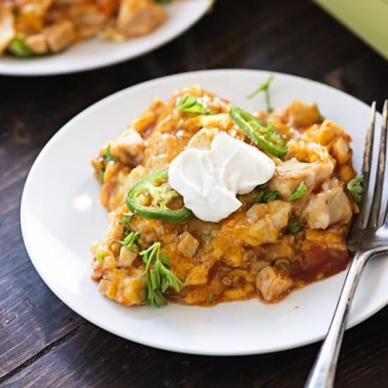 Chicken Tamale Casserole