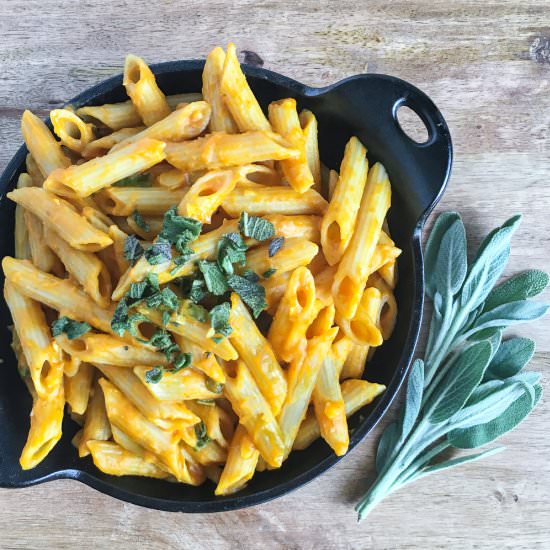 Pumpkin and Sage Vegan Cream Sauce