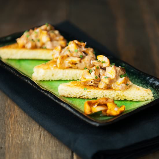Chanterelle Toast