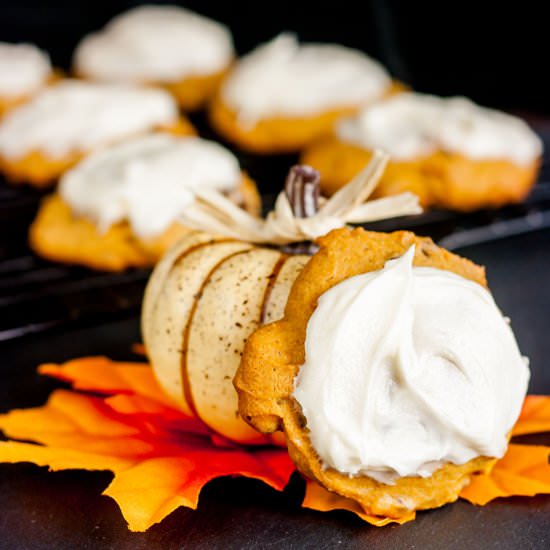 Pumpkin Chocolate Chip Cookies