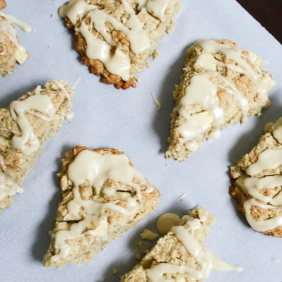 Apple Oatmeal Scones