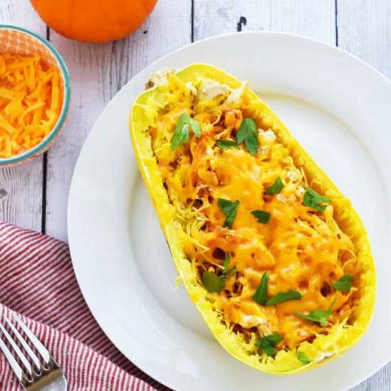 Chicken Taco Spaghetti Squash