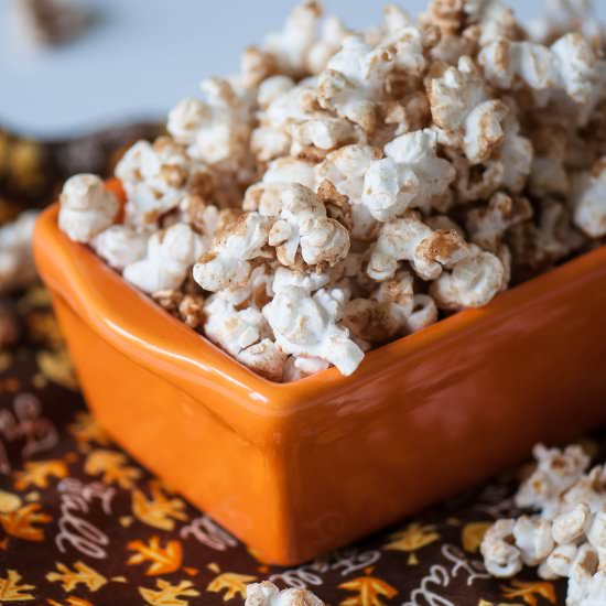 Brown Sugar Pumpkin Spice Popcorn