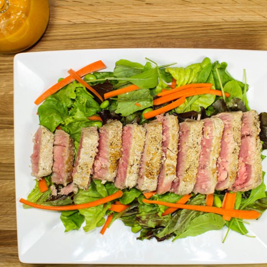Sesame Ahi Tuna Salad