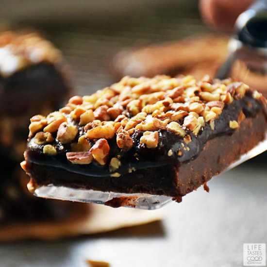 Salted Chocolate Caramel Bars