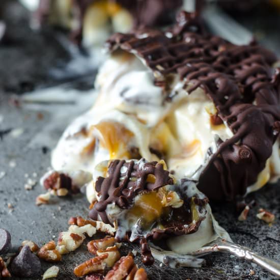 Turtle Ice Cream Bars