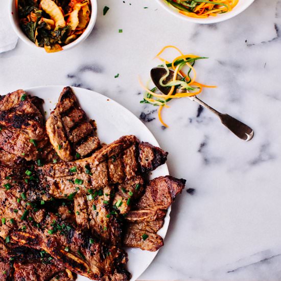 Grilled Korean Ribs