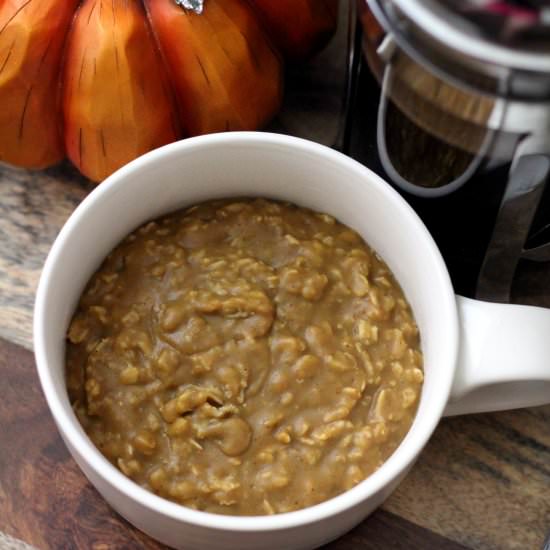 Pumpkin Spice Latte Oatmeal