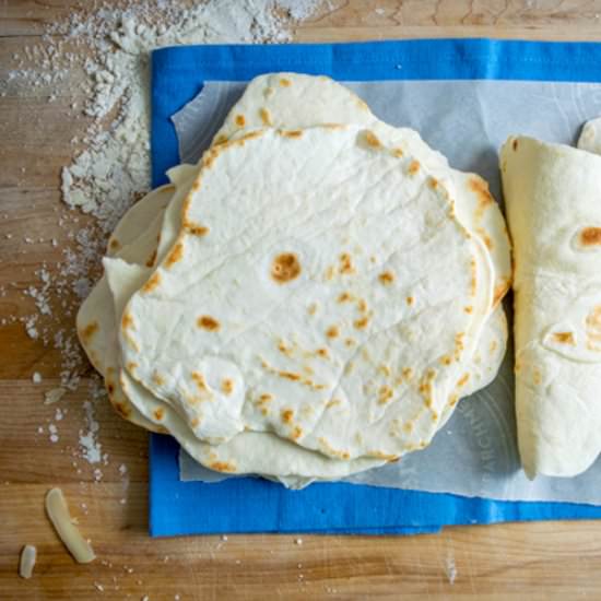 Homemade Flour Tortillas
