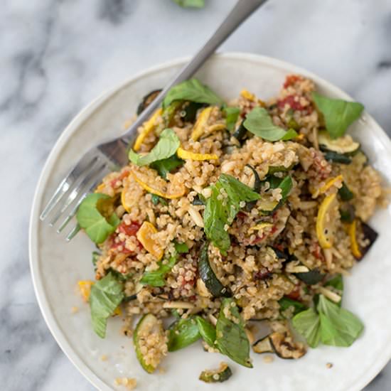 Roasted Squash and Quinoa Salad