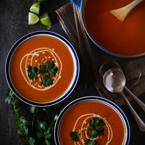 Yam & Coconut Soup