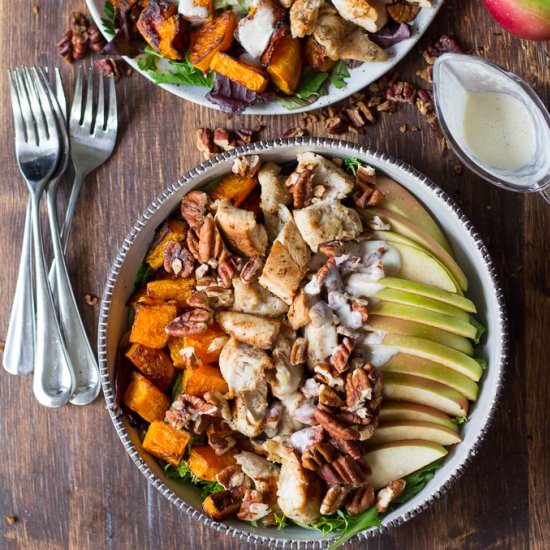 Butternut Apple Chicken Salad
