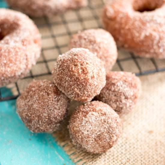 Banana Bread Donuts