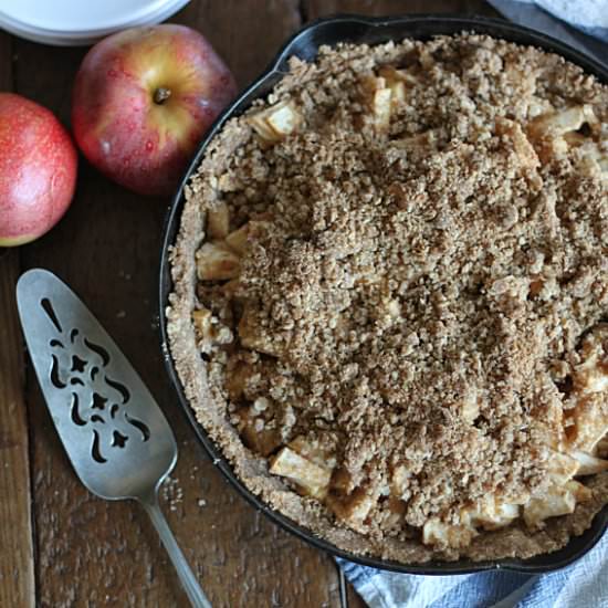 Dutch Apple Pie with Brown Butter