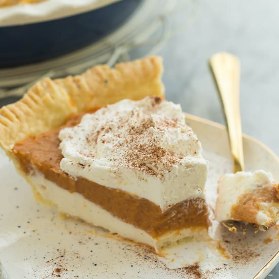 Cream Cheese Pumpkin Pie