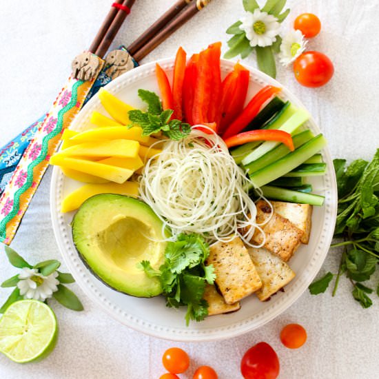 Summer Roll Noodle Bowls