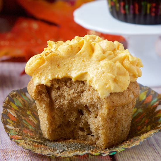 Spice Cupcakes Pumpkin Cream Cheese