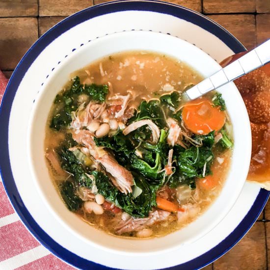 Slow Cooker Tuscan Soup