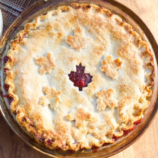 Cherry Cranberry Pie