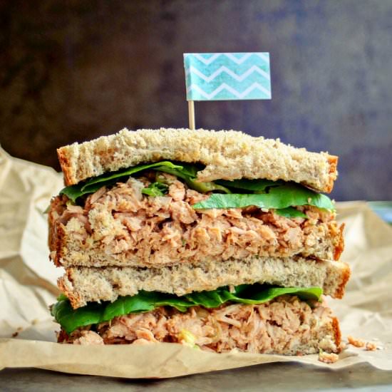 Spicy Wasabi Ginger Tuna Salad