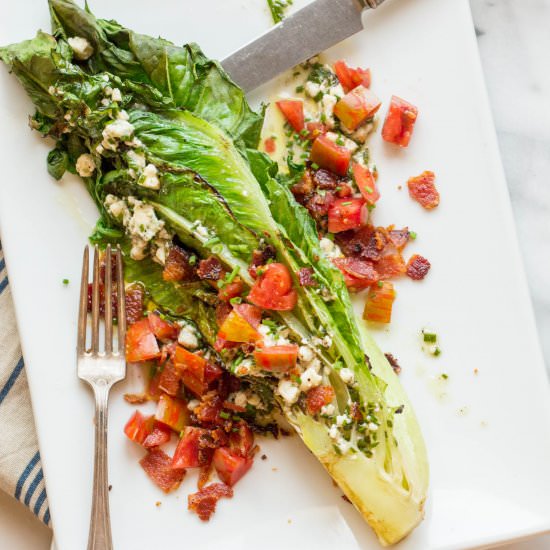 Grilled Romaine Wedge Salad