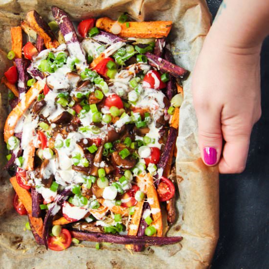 Colourful Gourmet Poutine
