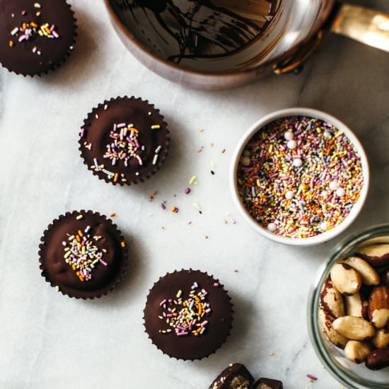 Vegan Brazil Nut Cookie Dough Cups