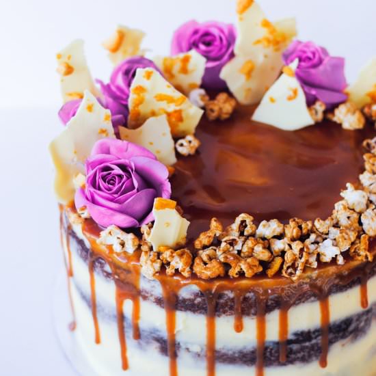 Banana Caramel Cake