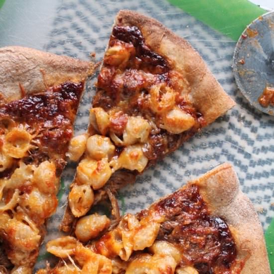 BBQ Mac & Cheese Pizza