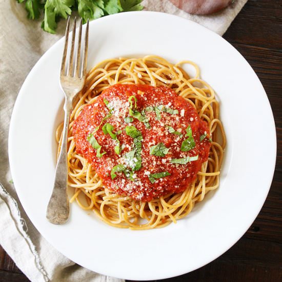 Slow Cooker Marinara Sauce