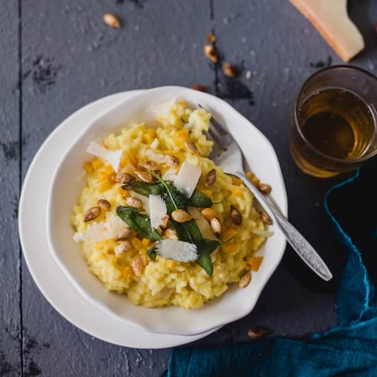 Roasted Pumpkin Risotto