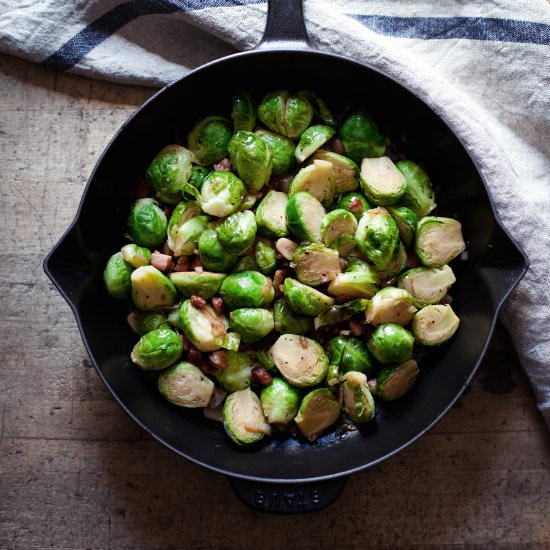 caramelized brussels sprouts