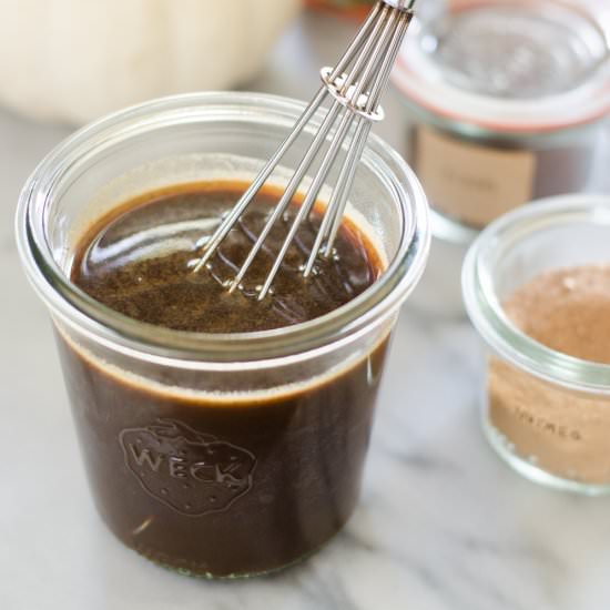 Organic Pumpkin Spice Latte Syrup