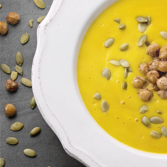 Easy Roasted Pumpkin Soup