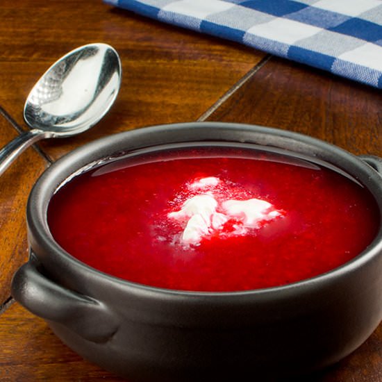 Beet and Fennel Soup