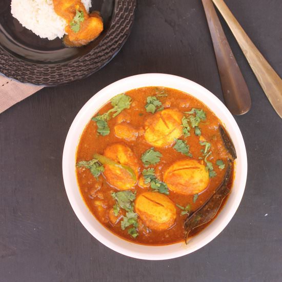 Bengali Egg Curry
