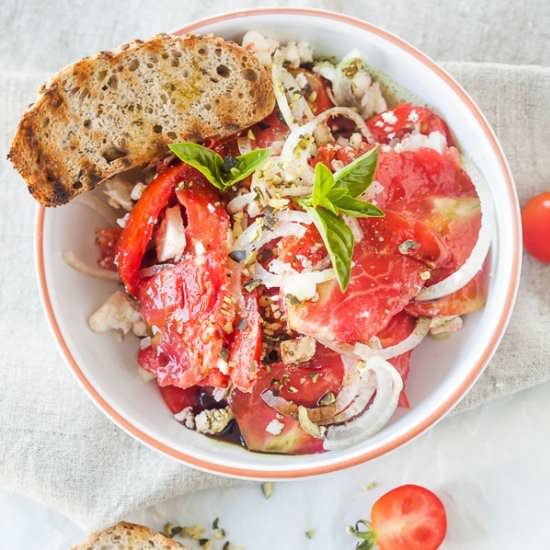 Tomato Salad with Feta Cheese
