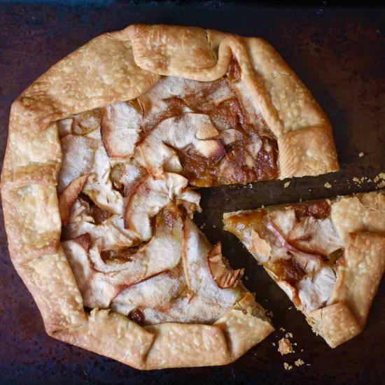Pumpkin Apple Galette