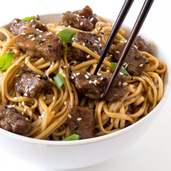 Beef Teriyaki Noodles