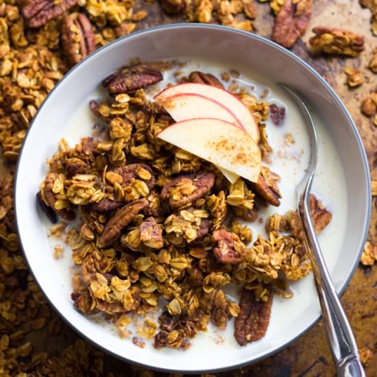 Pumpkin Pecan Granola