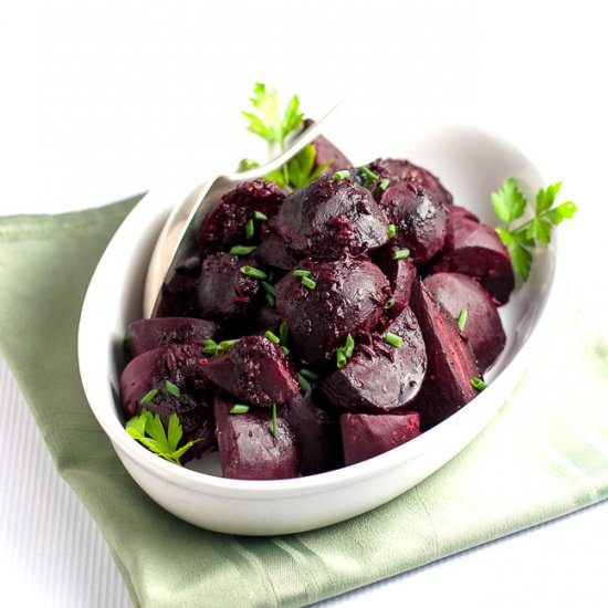 Fennel Orange Roasted Beets