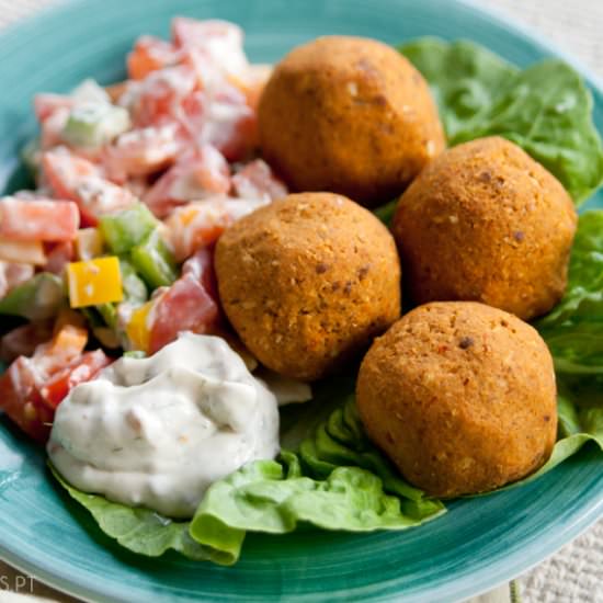 Baked Falafel