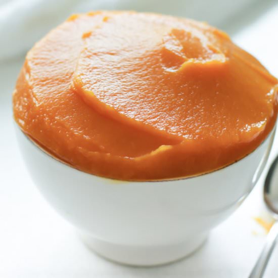 Homemade Pumpkin Puree