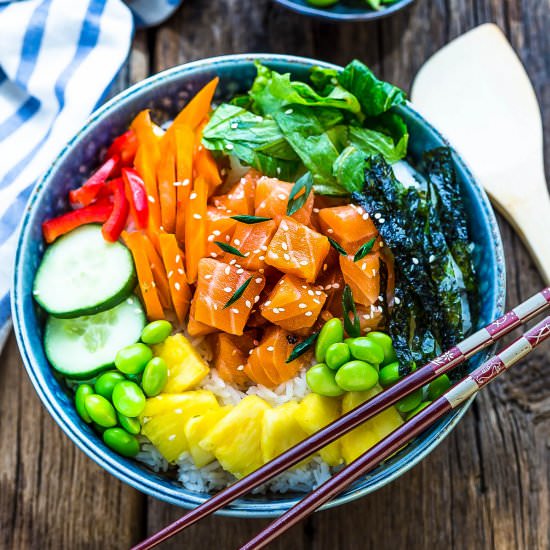 Salmon Poke Bowl