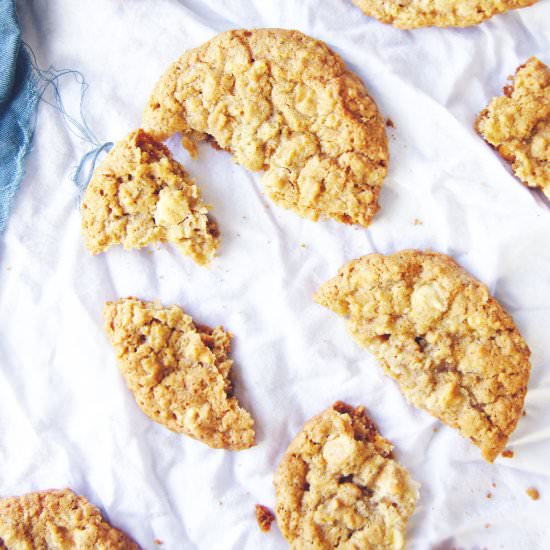 Oatmeal Butterscotch Chip Cookies
