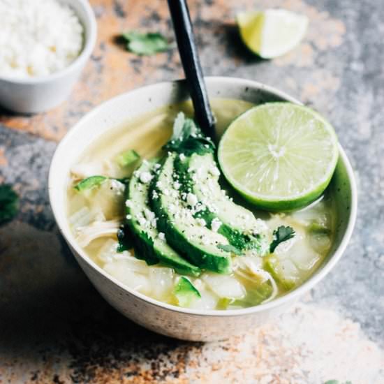 Lime Jalapeno Chicken Soup