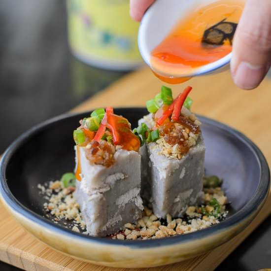 Savoury Yam Cake / Or Kueh