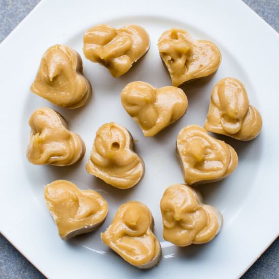 Salted Peanut Butter Cashew Fudge
