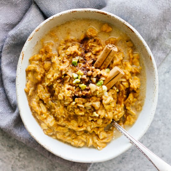 Pumpkin Pie Oatmeal